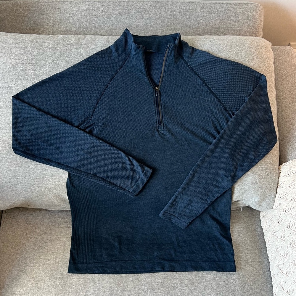 Lululemon Navy Quarter Zip